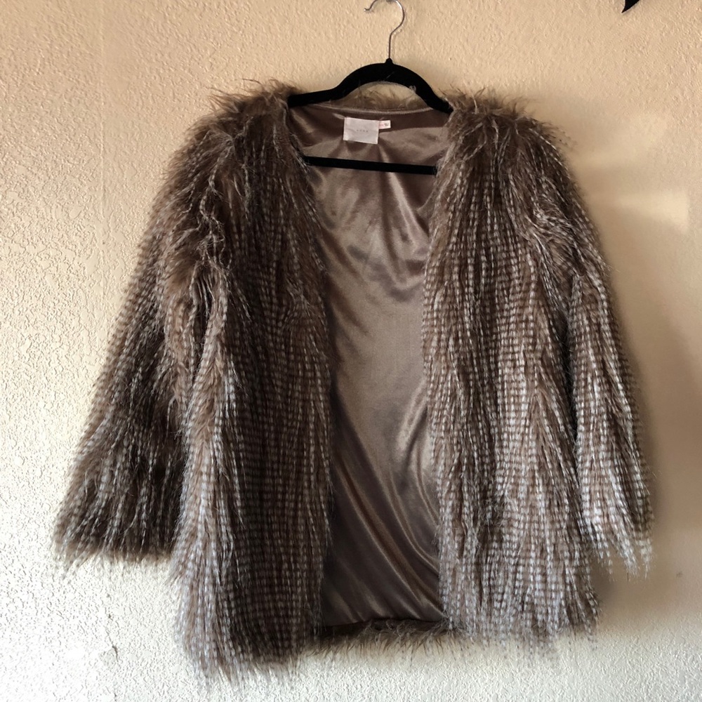 Lush | Faux Fur Jacket
